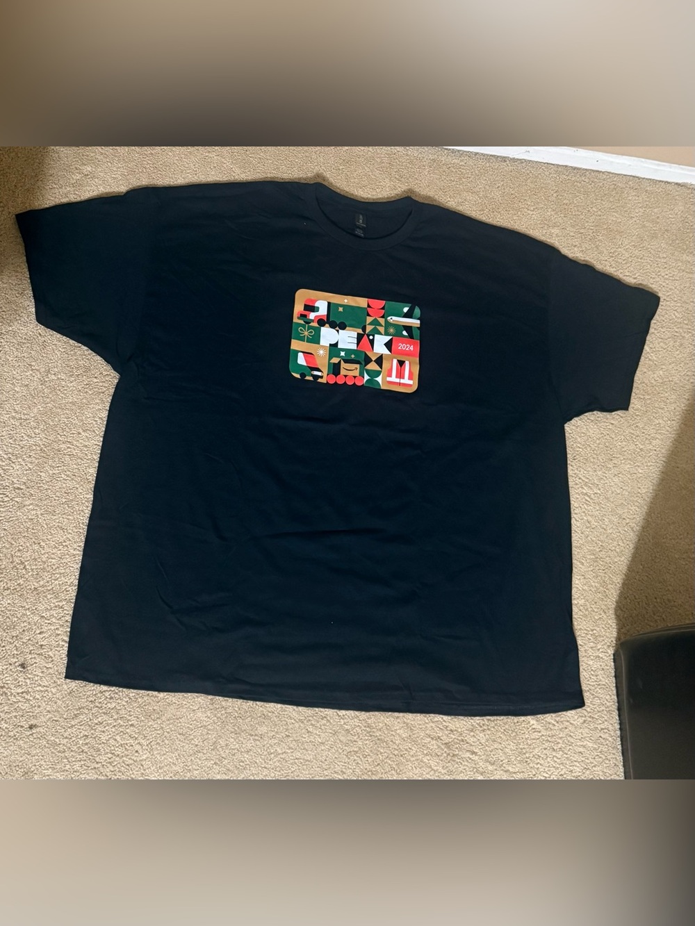 Amazon Employee PEAK 2024 Black T-Shirt Size (4XL)